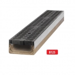 Plastrestiga polümeerbetoonist renn B125 I 1000x130x60 mm